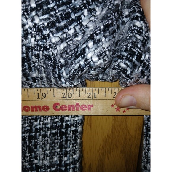 Croft & Barrow Career Jacket Womens Size XL 42×25 Static Gray Buttoned Lining - Picture 6 of 16